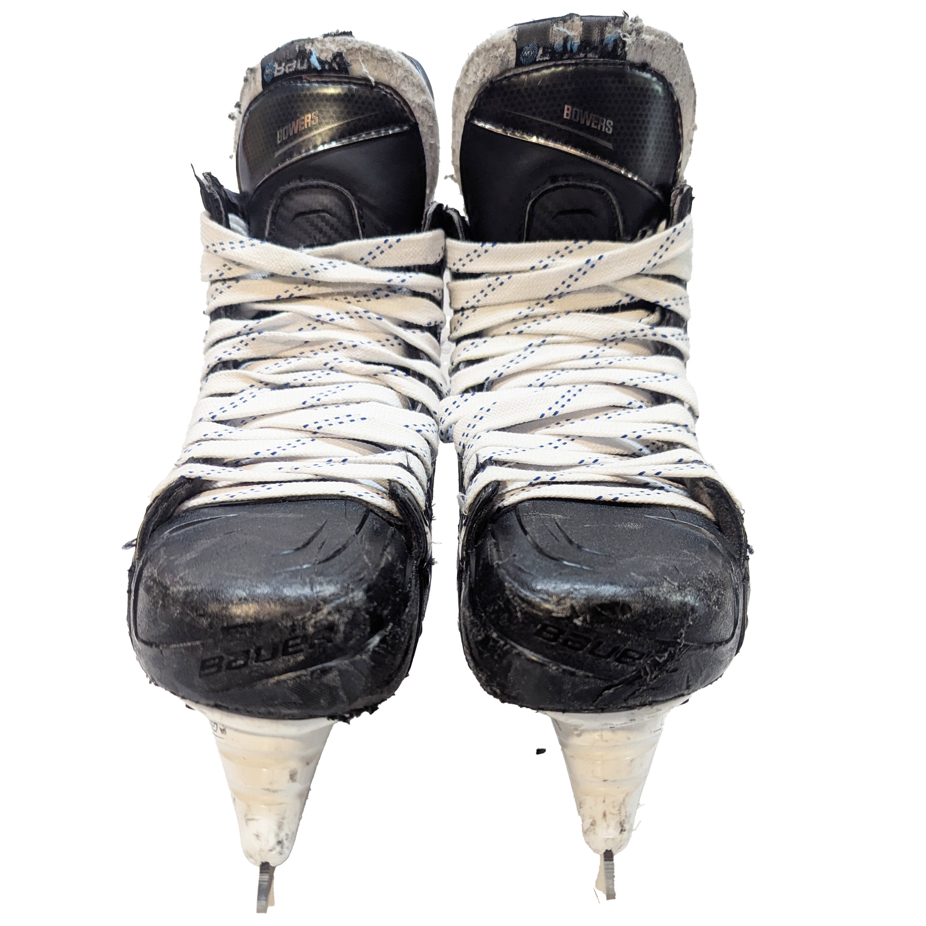 Bauer Vapor Hyperlite - Patins de hockey NCAA Pro Stock d'occasion - Taille 8,5